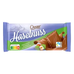 CHOCEUR Alpenmilchschokolade Nuss- Schokolade Bei Aldi Nord.