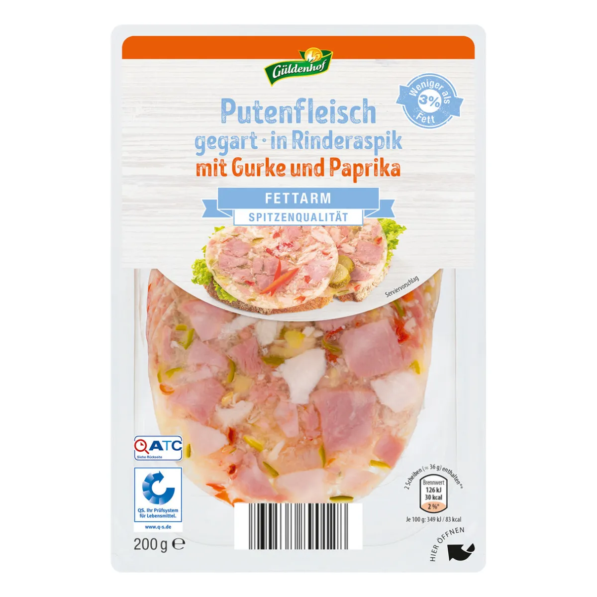 GUT DREI EICHEN / GÜLDENHOF Aspik-Spezialitäten- Wurstaufschnitt & Streichwurst Bei Aldi Nord.