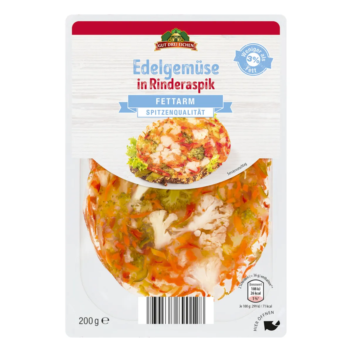 GUT DREI EICHEN / GÜLDENHOF Aspik-Spezialitäten- Wurstaufschnitt & Streichwurst Bei Aldi Nord.