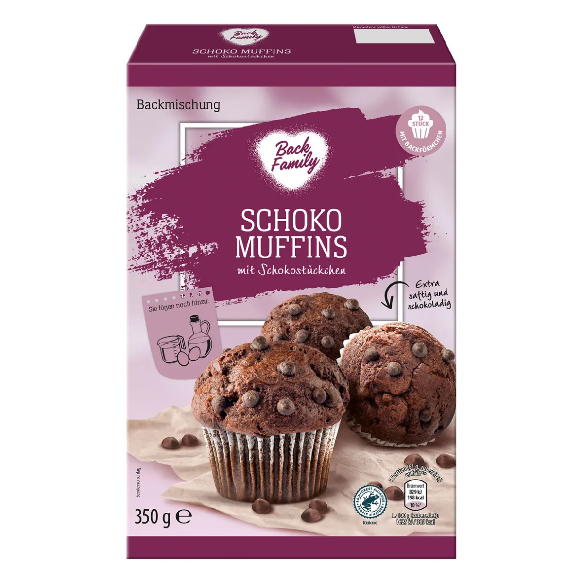 BACK FAMILY Backmischung- Backzutaten, Backmischungen & Dekor Bei Aldi Nord.