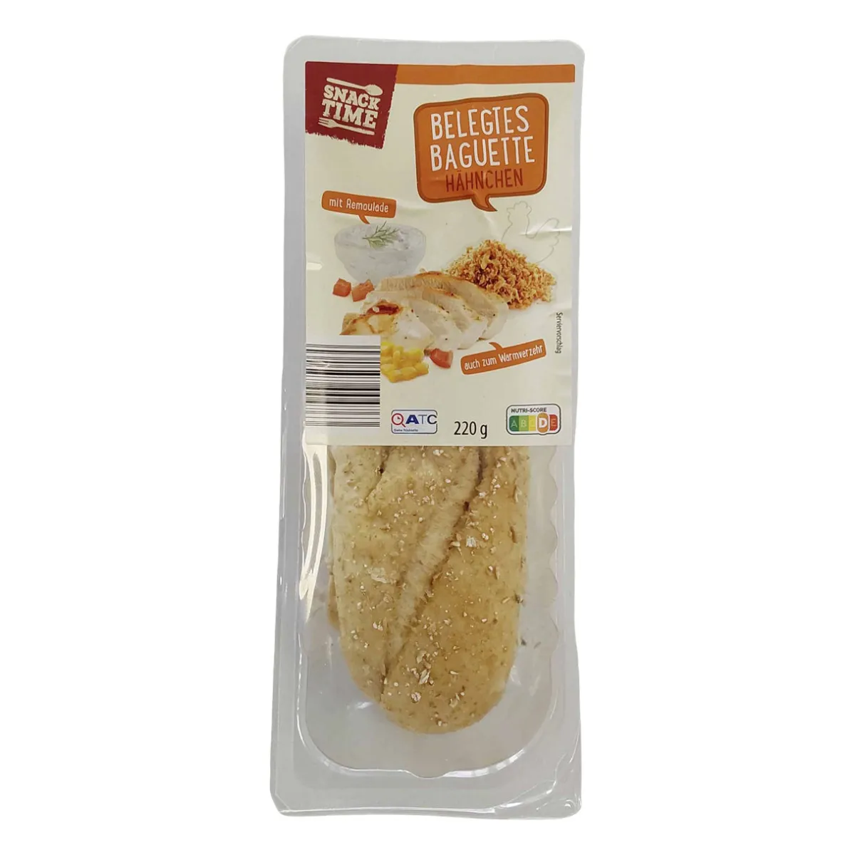 SNACK TIME Belegtes Baguette- Salat-Menüs Und Sandwiches Bei Aldi Nord.