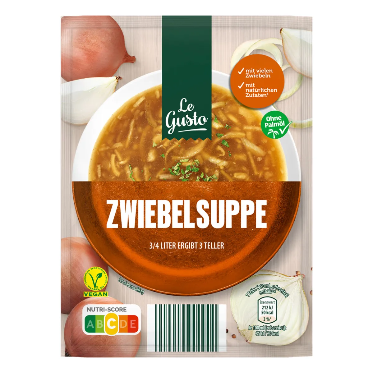 LE GUSTO Beutelsuppe- Suppen & Eintöpfe Bei Aldi Nord.