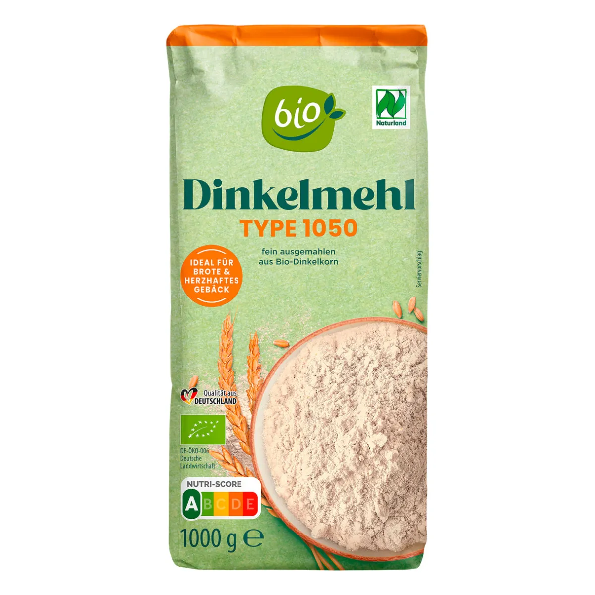 BIO -Dinkelmehl- Mehl, Zucker & Süßungsmittel Bei Aldi Nord.