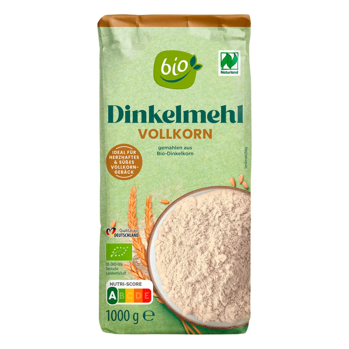 BIO -Dinkelmehl- Mehl, Zucker & Süßungsmittel Bei Aldi Nord.