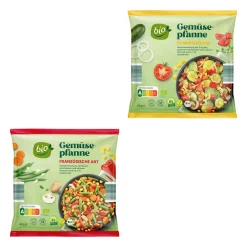 BIO -Gemüsepfanne- Fertiggerichte Für Mikrowelle & Pfanne Bei Aldi Nord.|Tiefkühlgemüse Und -Obst Bei Aldi Nord.