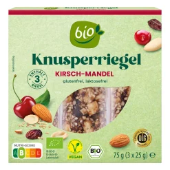 BIO -Knusperriegel- Haferflocken, Müsli & Müsliriegel Bei Aldi Nord.