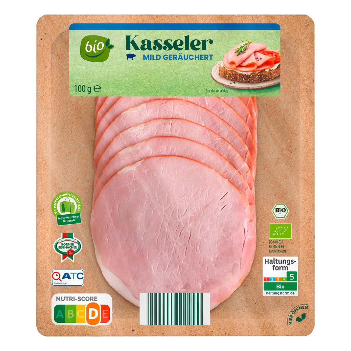 BIO -Kochschinken / -Kasseler- Wurstaufschnitt & Streichwurst Bei Aldi Nord.