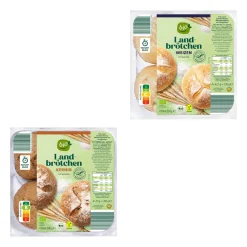 BIO -Landbrötchen- Brötchen & Croissants Bei Aldi Nord.|Vegane Fertigprodukte & Vorräte Bei Aldi Nord.