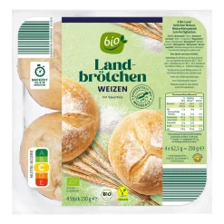 BIO -Landbrötchen- Brötchen & Croissants Bei Aldi Nord.|Vegane Fertigprodukte & Vorräte Bei Aldi Nord.