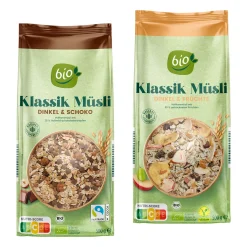 BIO -Müsli- Haferflocken, Müsli & Müsliriegel Bei Aldi Nord.
