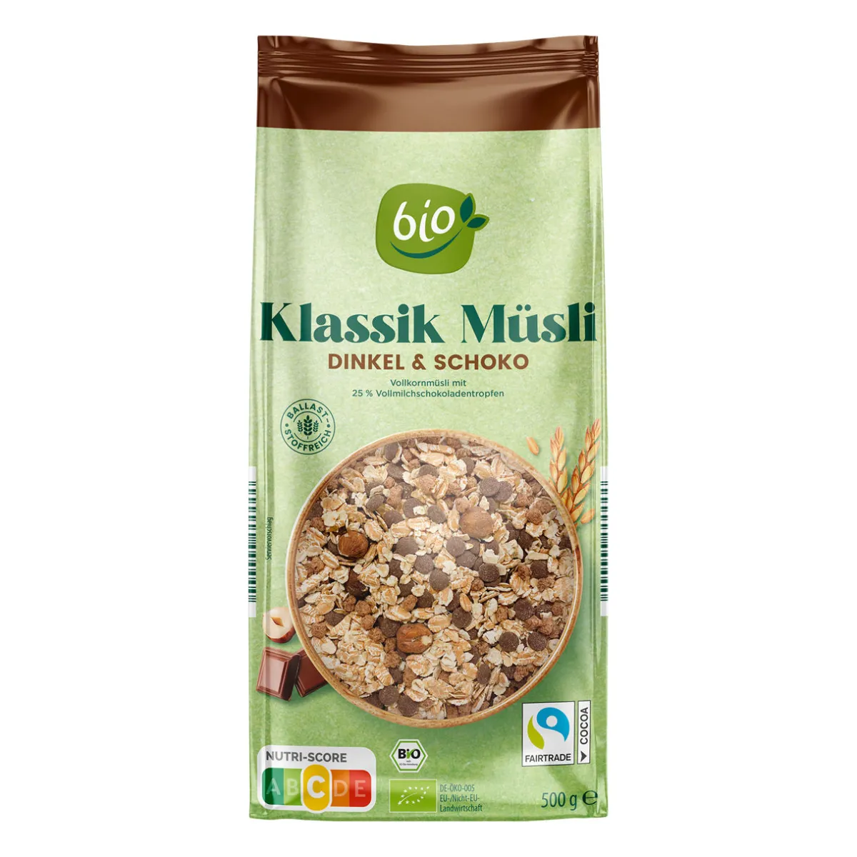 BIO -Müsli- Haferflocken, Müsli & Müsliriegel Bei Aldi Nord.