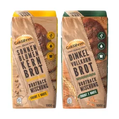 GOLDÄHREN Brotbackmischung- Brot & Toast Bei Aldi Nord.