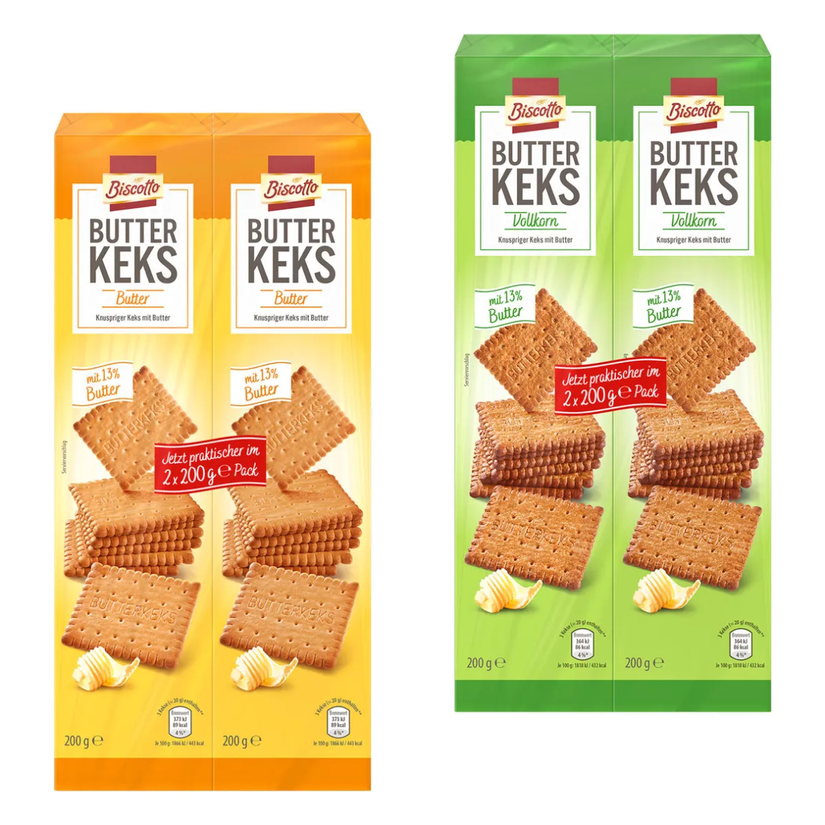 BISCOTTO Butterkeks- Kekse & Cookies Bei Aldi Nord.