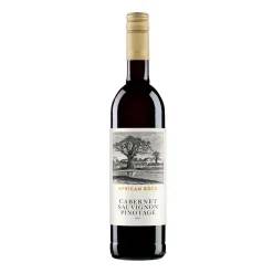 AFRICAN ROCK Cabernet Sauvignon Pinotage Western Cape WO- Rotwein Bei Aldi Nord.