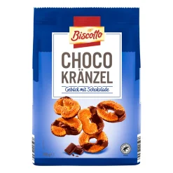 BISCOTTO Choco Kränzel / Choco Tatzen- Kuchen & Gebäck Bei Aldi Nord.