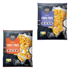 SPEISEZEIT Curly Fries / Cross Fries- Kartoffelprodukte – Pommes & Mehr Bei Aldi Nord.