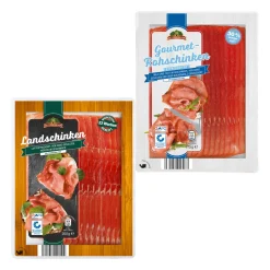 GUT DREI EICHEN Delikatess Rohschinken- Schinken & Salami Bei Aldi Nord.