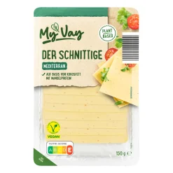 MYVAY Der Schnittige / Der Zerstreute- Milchersatz & Käseersatz Bei Aldi Nord.