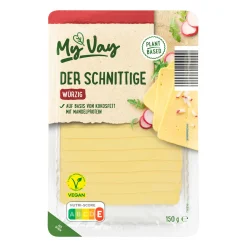 MYVAY Der Schnittige / Der Zerstreute- Milchersatz & Käseersatz Bei Aldi Nord.