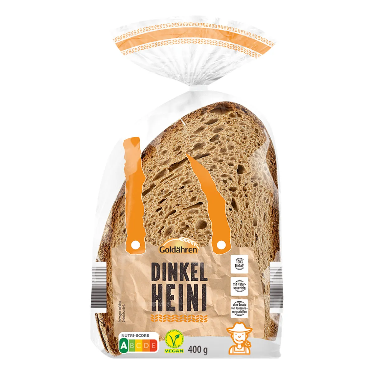 GOLDÄHREN Dinkel-Heini- Brot & Toast Bei Aldi Nord.
