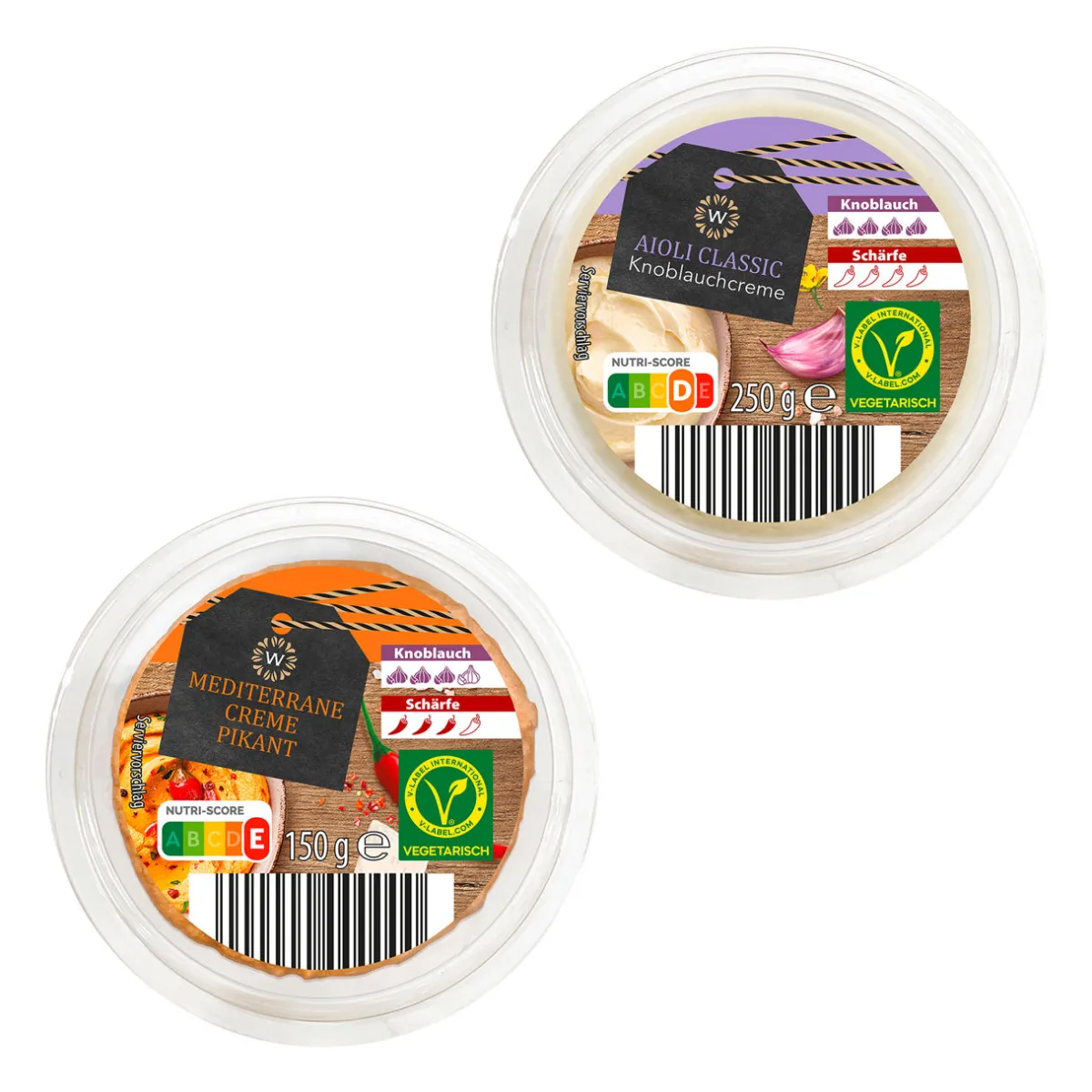 WONNEMEYER Dip-Sortiment- Dips, Saucen & Dressings Bei Aldi Nord.