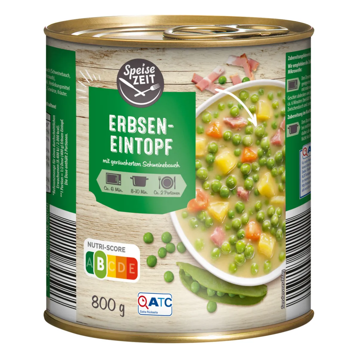 SPEISEZEIT Erbseneintopf- Suppen & Eintöpfe Bei Aldi Nord.