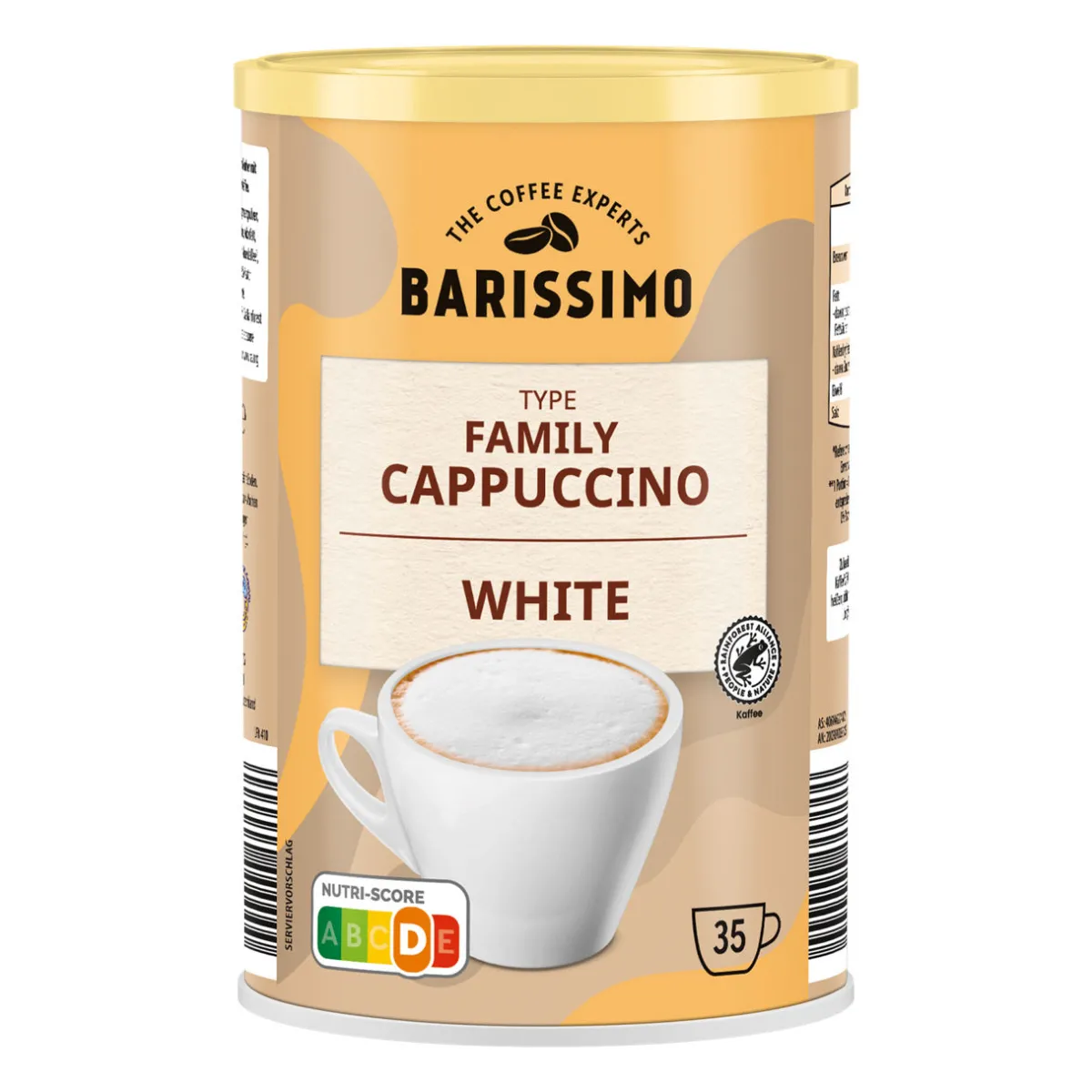 Barissimo Family Cappuccino- Kaffee Bei Aldi Nord.