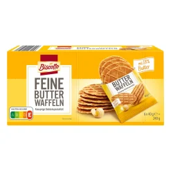BISCOTTO Feine Butterwaffeln- Kekse & Cookies Bei Aldi Nord.