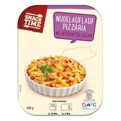 SNACK TIME Fertiggericht- Fertiggerichte Für Mikrowelle & Pfanne Bei Aldi Nord.