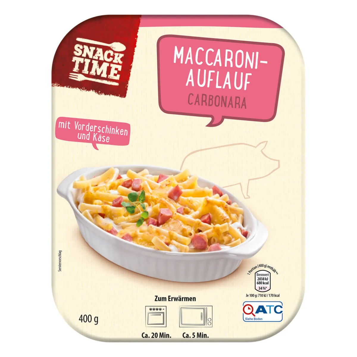 SNACK TIME Fertiggericht- Fertiggerichte Für Mikrowelle & Pfanne Bei Aldi Nord.