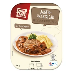 SNACK TIME Fertiggericht- Fertiggerichte Für Mikrowelle & Pfanne Bei Aldi Nord.