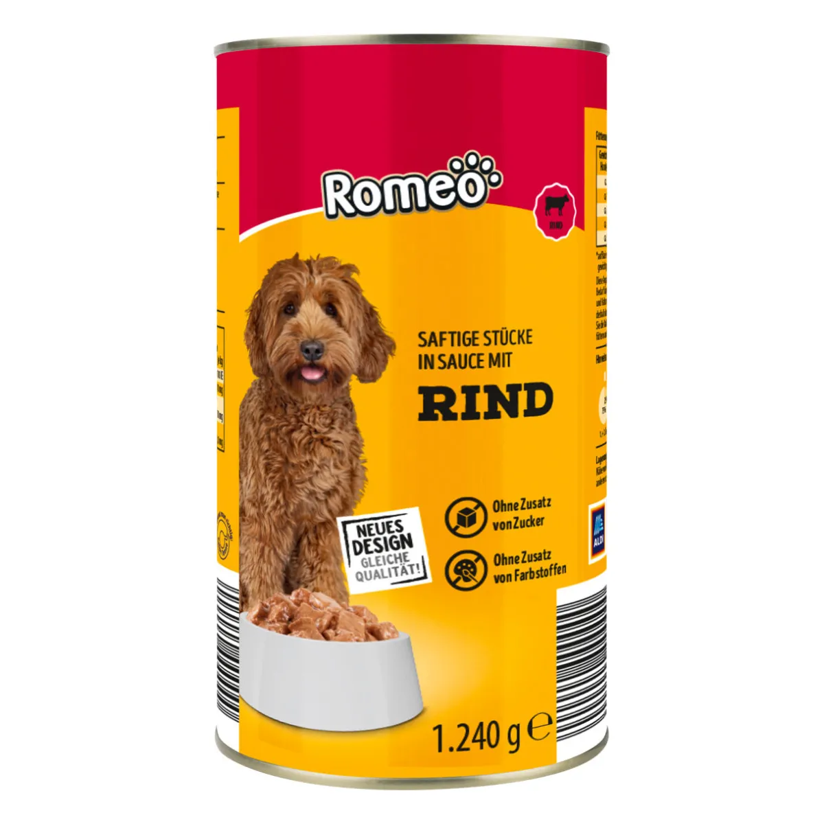 ROMEO Feuchtfutter- Hundefutter & Leckerlies Bei Aldi Nord.