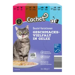 CACHET Feuchtfutter- Katzenfutter & Katzenstreu Bei Aldi Nord.