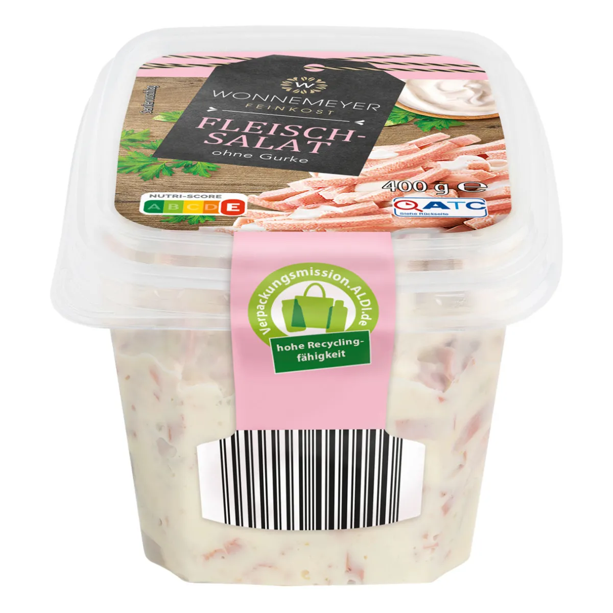 WONNEMEYER Fleischsalat- Wurstaufschnitt & Streichwurst Bei Aldi Nord.