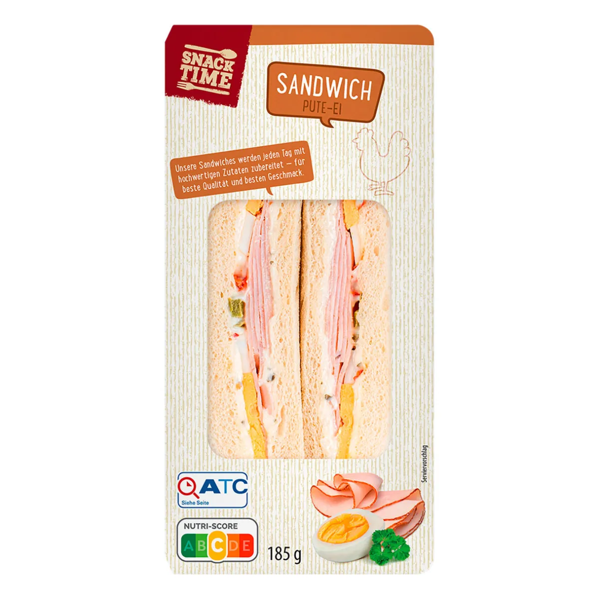 SNACK TIME Frische Sandwiches- Salat-Menüs Und Sandwiches Bei Aldi Nord.