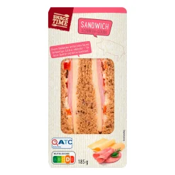 SNACK TIME Frische Sandwiches- Salat-Menüs Und Sandwiches Bei Aldi Nord.