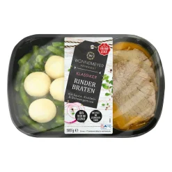 WONNEMEYER Frisches Fertiggericht- Fertiggerichte Für Mikrowelle & Pfanne Bei Aldi Nord.
