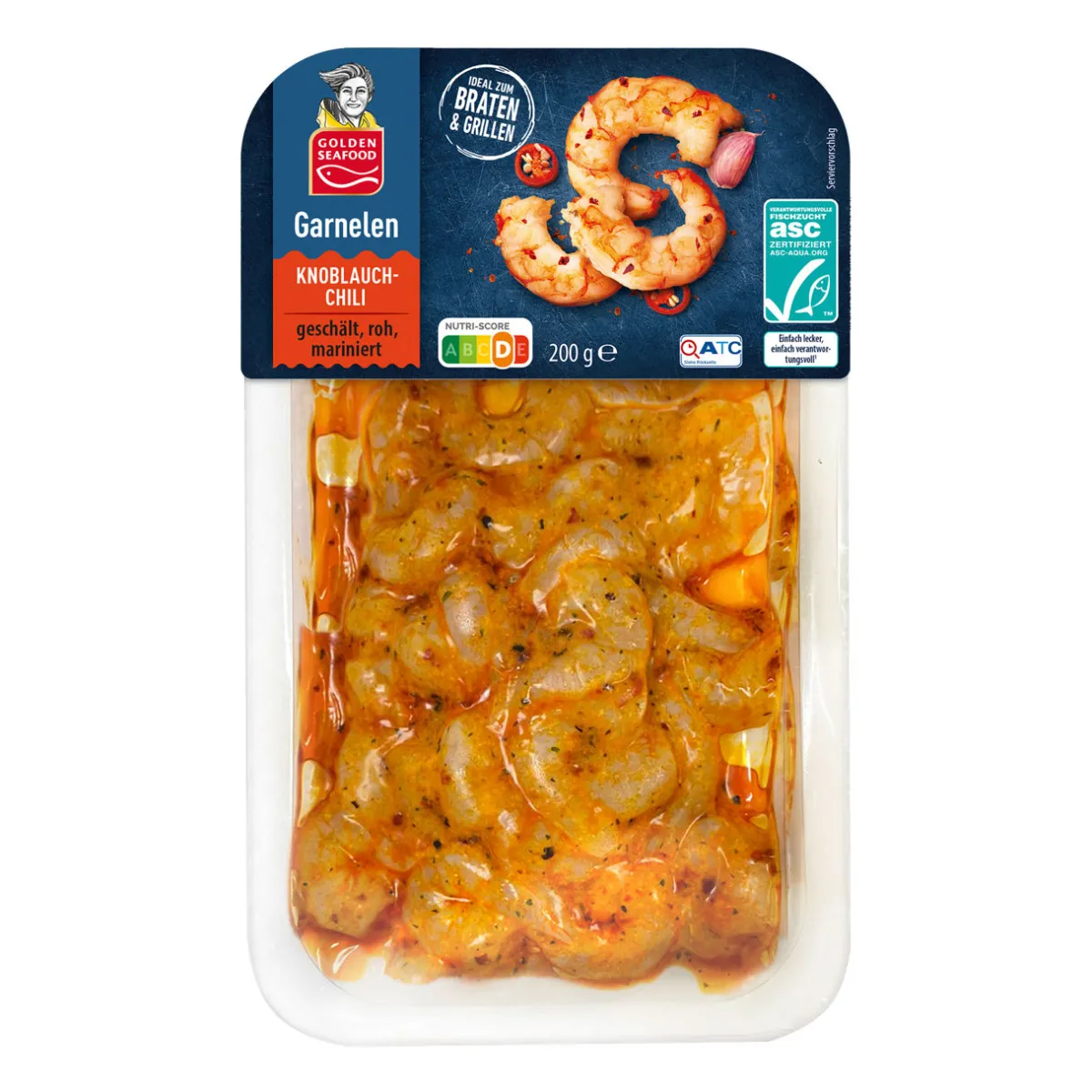 GOLDEN SEAFOOD Garnelen- Garnelen & Weitere Meeresfrüchte Bei Aldi Nord