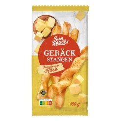 SUN SNACKS Gebäckstangen- Chips & Salzgebäck Bei Aldi Nord.