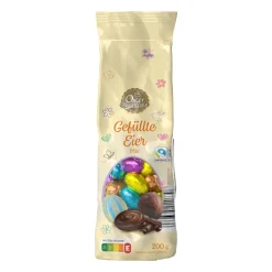 OSTERPHANTASIE Gefüllte Eier- Osterschokolade & Süßigkeiten Bei Aldi Nord.