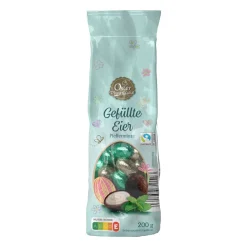 OSTERPHANTASIE Gefüllte Eier- Osterschokolade & Süßigkeiten Bei Aldi Nord.