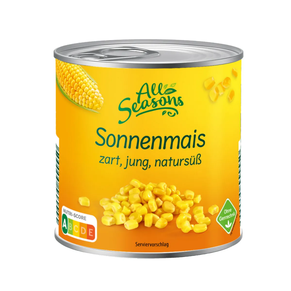 ALL SEASONS Gemüsemais- Gemüsekonserven Bei Aldi Nord.