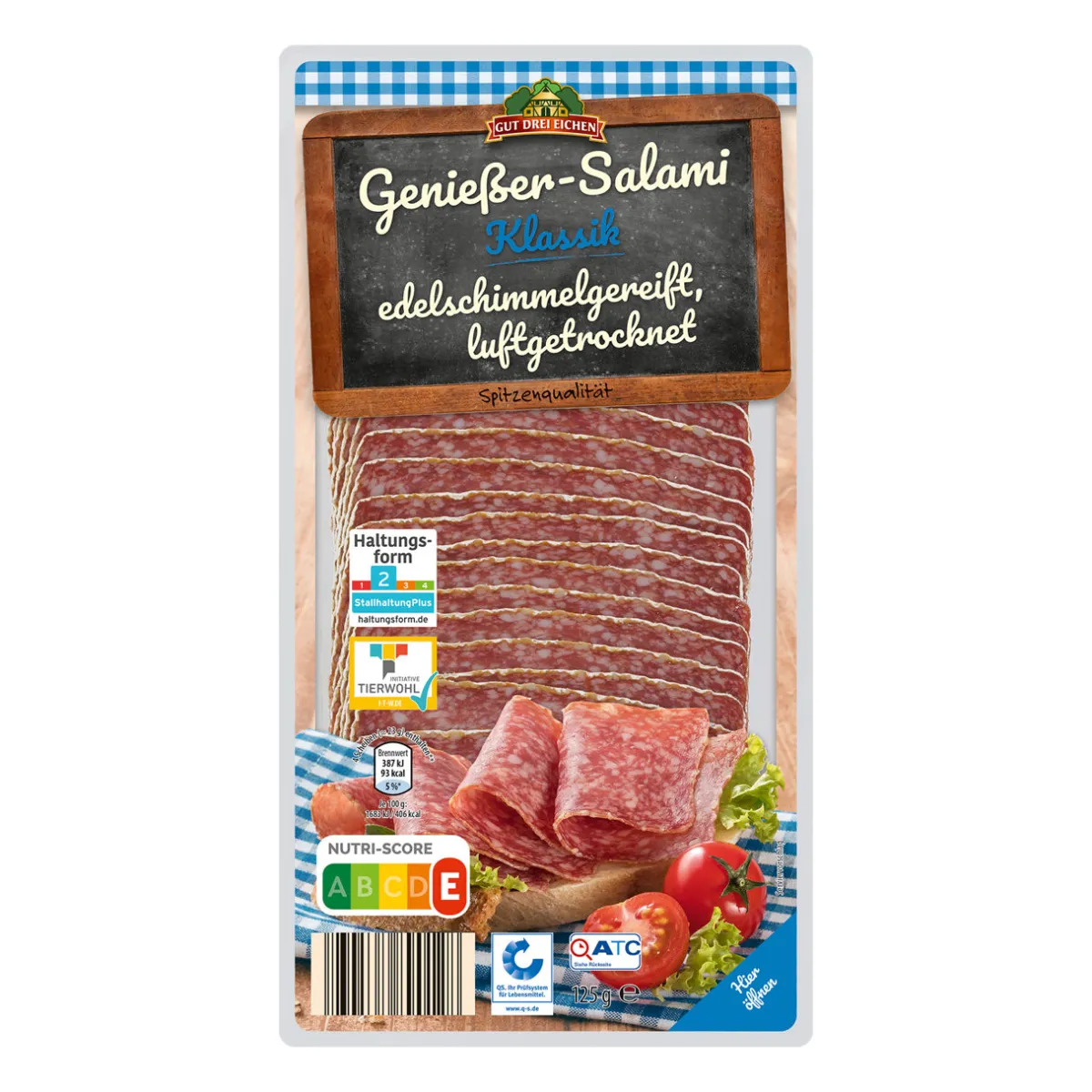 GUT DREI EICHEN Genießer-Salami- Schinken & Salami Bei Aldi Nord.