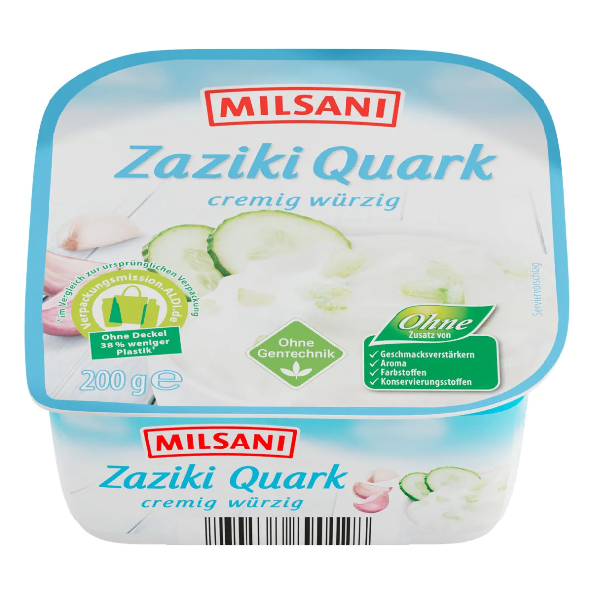 MILSANI Gewürzquark- Joghurt, Quark & Milchdesserts Bei Aldi Nord.