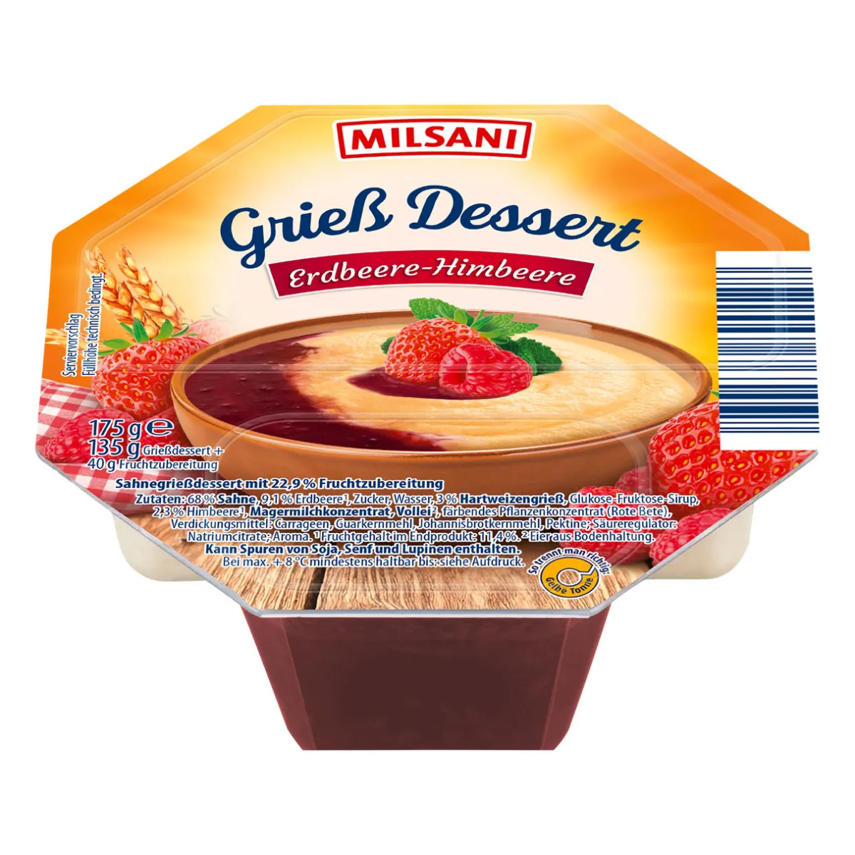 MILSANI Grieß Dessert- Desserts & Süßspeisen Bei Aldi Nord.