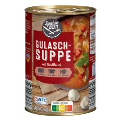 SPEISEZEIT Gulaschsuppe- Suppen & Eintöpfe Bei Aldi Nord.