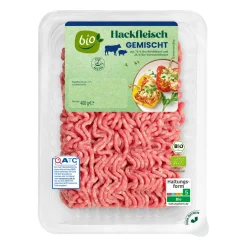 BIO Hackfleisch gemischt- Gemischtes Hackfleisch Bei Aldi Nord.
