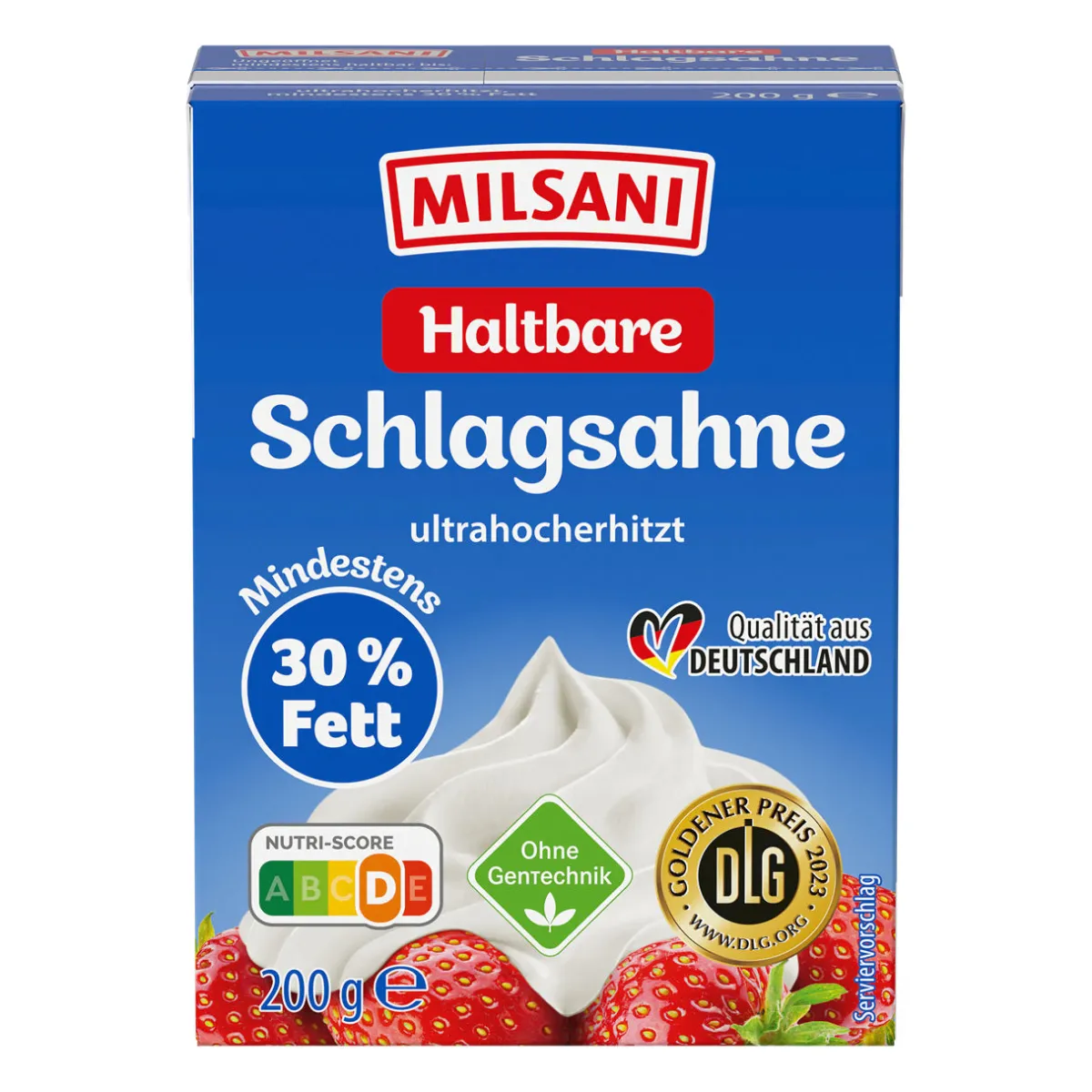 MILSANI Haltbare Schlagsahne- Butter, Sahne & Sauerrahm Bei Aldi Nord