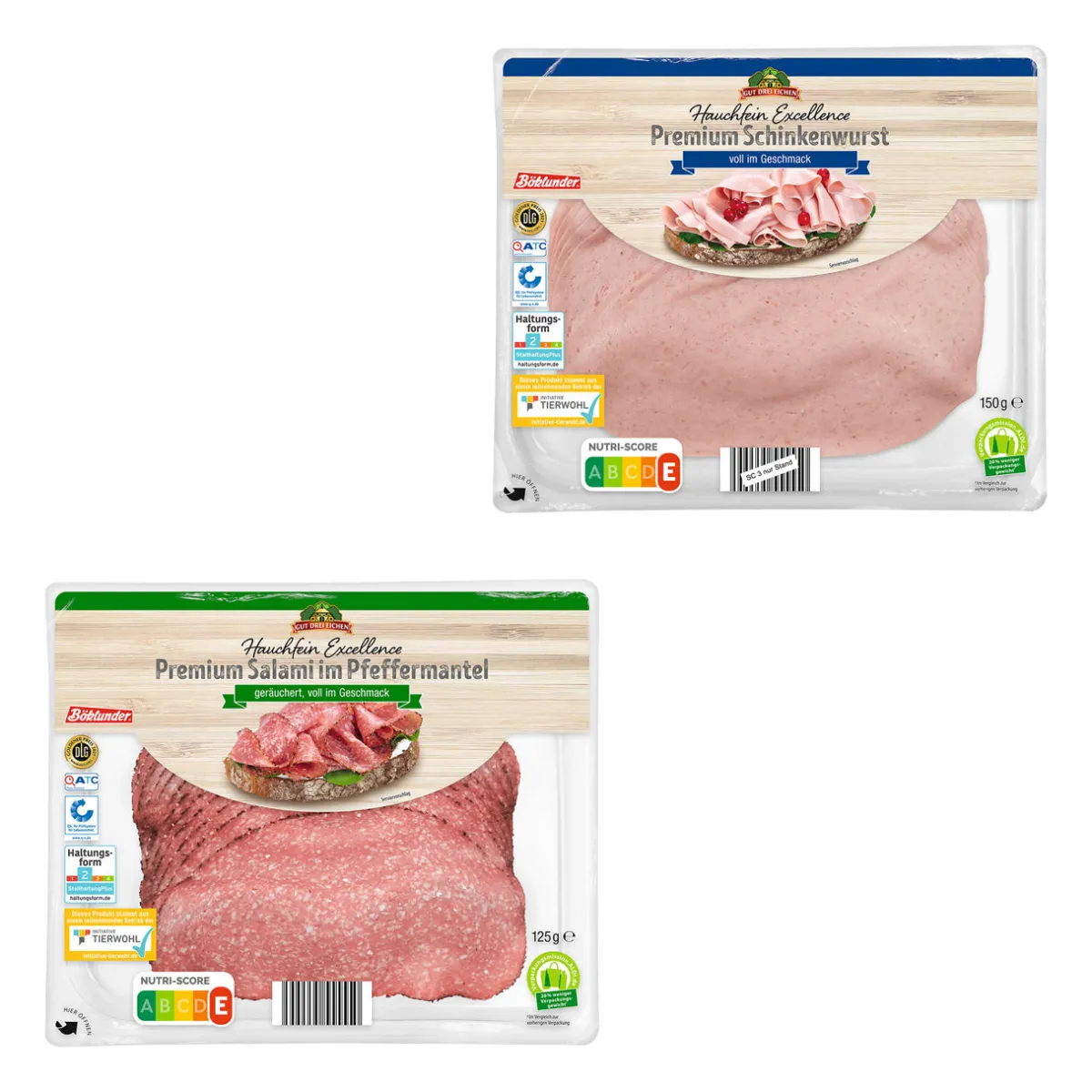 GUT DREI EICHEN Hauchfein Excellence- Wurstaufschnitt & Streichwurst Bei Aldi Nord.