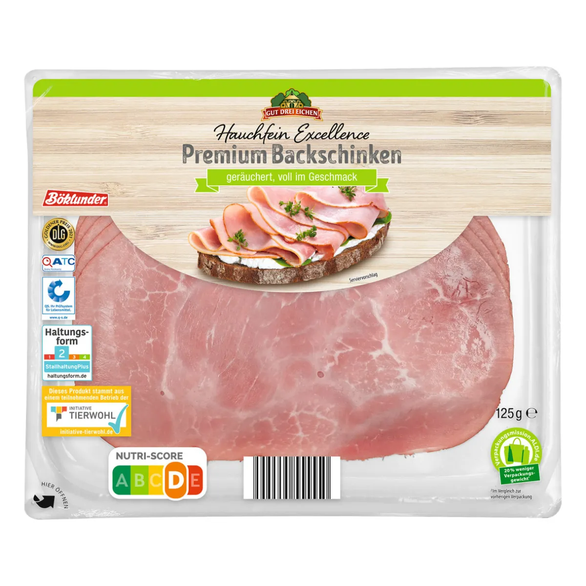 GUT DREI EICHEN Hauchfein Excellence- Wurstaufschnitt & Streichwurst Bei Aldi Nord.